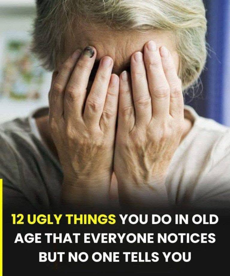Sure — here’s a complete blog-style article based on that title, written in a candid but respectful tone. 12 Nasty Things You Do in Old Age That Everyone Notices, but No One Dares to Tell You 12 Nasty Things You Do in Old Age That Everyone Notices, but No One Dares to Tell You Getting older is a normal part of life. Your body changes, your habits change, and sometimes things you never worried about when you were young suddenly become noticeable. The uncomfortable truth is that some habits associated with aging can bother the people around you. And because family members, friends, and even strangers don't want to embarrass you, they often say nothing. That doesn't mean you're doing something wrong on purpose. Many of these behaviors are connected to ordinary physical changes, medications, dental problems, reduced mobility, or simply habits that developed over many years. Here are 12 things people may notice but rarely have the courage to mention. 1. You Sometimes Have Noticeable Body Odor One of the biggest changes people notice is a change in body odor. As we age, the skin produces different oils, and certain compounds can accumulate on the skin and clothing. Reduced activity, difficulty bathing, or simply washing less thoroughly can make the problem more noticeable. The important thing is not to feel ashamed. Regular bathing, clean clothes, breathable fabrics, and attention to areas such as the underarms, feet, and skin folds can make a significant difference. If a strong or unusual odor appears suddenly, however, it may be worth mentioning to a doctor because certain medical conditions and medications can affect body odor. 2. Your Breath May Not Be as Fresh as You Think Bad breath can happen at any age, but older adults may be more vulnerable to it because of dry mouth, dental problems, gum disease, dentures, or certain medications. The difficult part is that you may not notice your own breath. Other people usually won't tell you because they don't want to hurt your feelings. Brushing twice a day, cleaning your tongue, flossing or using another interdental cleaner, drinking enough water, and maintaining regular dental checkups can help. If persistent bad breath continues despite good oral hygiene, it's worth getting checked rather than simply masking it with mints. 3. You May Leave Food Around Your Mouth This sounds minor, but it can be surprisingly noticeable. Changes in vision, dental problems, dentures, reduced sensation, or simply slower eating can make it easier to leave crumbs or food around your lips. People may notice it but hesitate to point it out. A simple habit can solve much of the problem: after eating, take a quick look in a mirror or gently wipe your mouth with a napkin. It's a tiny adjustment that can make you feel more confident in social situations. 4. You May Repeat the Same Stories You've lived a long life, so naturally you have memories worth sharing. The problem is that you may not realize you've already told the same story several times to the same person. Family members often recognize the story immediately but stay quiet because they don't want to embarrass you. Repeating stories occasionally is completely normal. However, if you frequently forget recent conversations, appointments, names, or important events, that's different. Significant changes in memory deserve attention from a healthcare professional. There's no shame in asking someone you trust whether they've noticed changes in your memory. 5. You May Talk Much Louder Than You Realize Hearing loss is extremely common with aging, and many people don't realize how much their hearing has changed. You may think everyone else is speaking too quietly when, in reality, you're simply not hearing certain frequencies clearly. As a result, you might speak louder than necessary, interrupt conversations, or repeatedly ask people to repeat themselves. A hearing test can help determine what's happening. And if hearing aids are recommended, using them isn't something to be embarrassed about. Better hearing can improve conversations, relationships, and independence. 6. Your Clothes May Smell Less Fresh Sometimes the problem isn't your body—it's your clothes. Older adults may sweat differently, wash clothes less frequently, or have difficulty noticing odors that others can detect. Jackets, sweaters, shoes, and coats can accumulate odors over time, especially if they're worn repeatedly without proper cleaning. A simple clothing routine helps: change underwear and socks regularly, wash clothes according to their care instructions, and occasionally clean coats, shoes, bedding, and other items that don't get washed as often. Fresh clothing can make an enormous difference. 7. You May Cough, Clear Your Throat, or Spit More Often Frequent throat clearing or coughing can become a habit. It can also be related to dry mouth, allergies, reflux, postnasal drip, smoking history, medications, or other health issues. Spitting in public, however, is something many people find unpleasant even if they don't say so. If you find yourself coughing or clearing your throat constantly, don't automatically assume it's just age. There may be an underlying cause that can be treated. 8. You May Ignore Small Hygiene Details Toenails that have grown too long, untrimmed nose hair, dirty glasses, greasy hair, or buildup around dentures may seem insignificant to you. Other people can notice them immediately. This is particularly common when bending, reaching, or seeing closely has become difficult. There is nothing wrong with asking a family member, barber, caregiver, dentist, or other professional for assistance. Taking care of these small details isn't about looking young. It's about feeling comfortable and maintaining personal dignity. 9. You May Make More Bathroom-Related Sounds Aging can affect bladder control, digestion, and the muscles involved in elimination. As a result, you may experience more frequent urination, gas, stomach noises, or other bodily functions that become noticeable in social situations. Again, these things are normal human experiences. But if you're experiencing frequent accidents, severe constipation, persistent diarrhea, painful urination, blood, or a sudden change in bathroom habits, don't simply dismiss it as "getting old." Those symptoms deserve medical attention. 10. You May Get Too Close When Talking Changes in hearing, vision, balance, and spatial awareness can affect how people interact physically. You may stand closer to someone because you're trying to hear them. You may not realize how close you're standing. Most people won't say anything because they don't want to offend you. Pay attention to body language. If someone repeatedly steps backward while you're talking, that's a useful signal to give them a little more space. 11. You May Complain More Than You Realize Pain, loneliness, financial worries, physical limitations, and frustration can make life harder as we get older. Sometimes that frustration comes out as constant complaining. Family members may listen politely while secretly feeling emotionally exhausted. That doesn't mean your problems aren't real. It means there is a difference between sharing a genuine problem and allowing every conversation to become a list of everything that's wrong. Try balancing difficult conversations with questions about other people's lives, memories, humor, hobbies, or things you're looking forward to. People are more likely to enjoy spending time with you when conversations go both ways. 12. You May Stop Caring About How You Present Yourself This may be the hardest one to hear. Some people gradually stop paying attention to their appearance because they think, "I'm old now. Who cares?" But the people around you still care about you. They may notice when you stop changing clothes, grooming yourself, cleaning your glasses, brushing your teeth regularly, or taking care of your hair. This isn't about vanity. Looking after yourself can improve confidence, mood, social interaction, and even motivation. You don't need expensive clothes or complicated grooming routines. Clean, comfortable, well-maintained, and appropriate is enough. The Real Point Isn't to Feel Ashamed Getting older comes with changes that nobody can completely avoid. Your skin changes. Your hearing may decline. Your teeth may require more attention. Your digestion may become unpredictable. Your memory may not be as sharp as it once was. None of that makes you disgusting or less valuable. The problem comes when we assume that every uncomfortable change is simply "part of getting old" and therefore can't be addressed. Many things can be improved. A dentist can help with oral problems. A doctor can investigate unusual odors or changes in digestion. A hearing professional can assess hearing loss. A pharmacist can review medications that cause dry mouth or other side effects. A barber, caregiver, or family member can help with grooming. And sometimes the simplest solution is simply asking someone you trust: "Is there anything about my appearance or habits that you think I should know about?" It might be an uncomfortable question. But it's also a sign of self-awareness. Aging doesn't mean giving up on yourself. If anything, taking care of the small things can help you remain comfortable, confident, independent, and enjoyable to be around for many years to come. Because getting older is unavoidable. But neglecting yourself doesn't have to be.